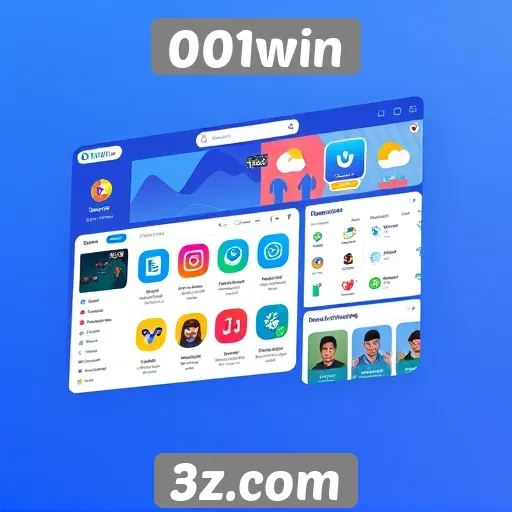 Interface e usabilidade do site 001win